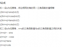 誘導(dǎo)公式：什么是誘導(dǎo)公式，誘導(dǎo)公式匯集！